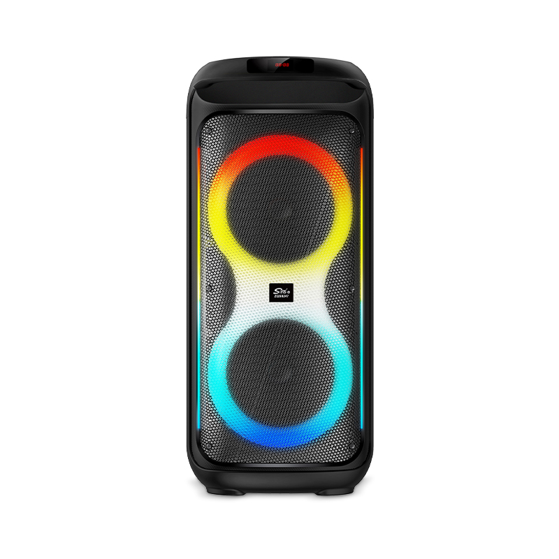 ZQS8247 Big DJ Sound System - Professional Dual 8 Inch Speakers