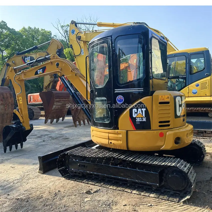 3.5ton Caterpillar Cat303.5 Excavator Machine Used Cat303.5 Caterpillar ...