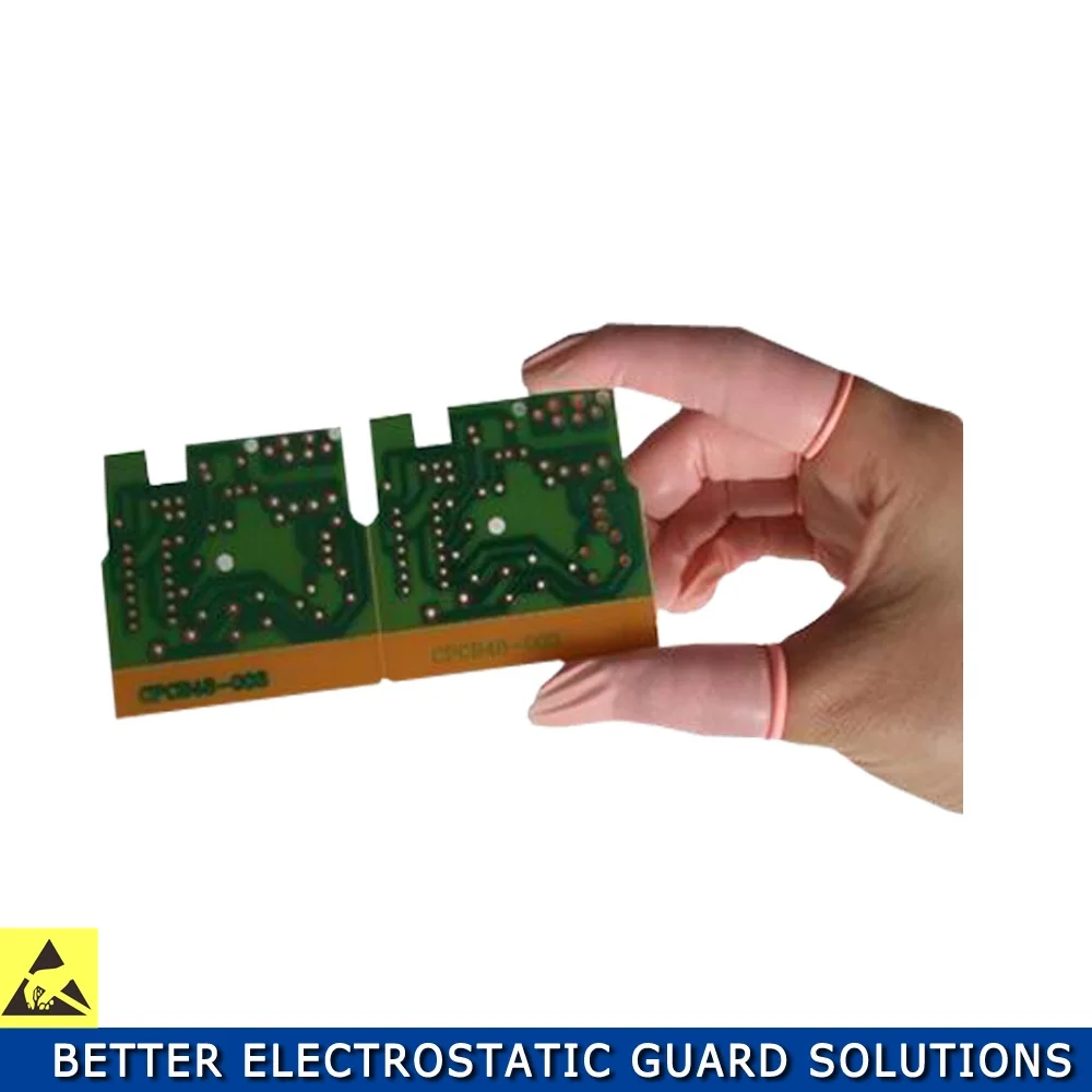 Розовое пальто для защиты пальцев от электростатического