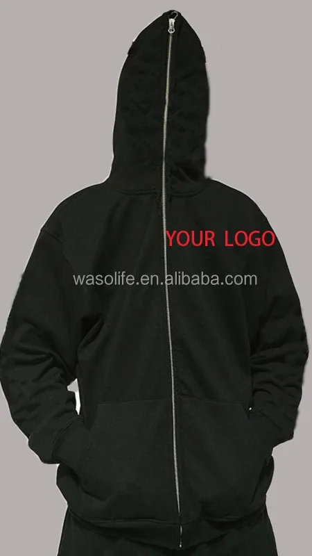 Wsao Custom 100% Cotton Mens Zip Up Heavyweight Hoodie Streetwear Full ...