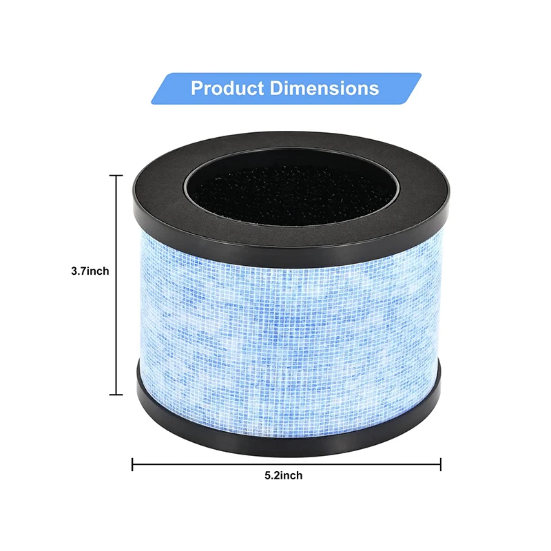 product custom  air purifier hepa filter replace for mk06   home air cleaner allergens wildfire odors h12 h13 h14 filter-0