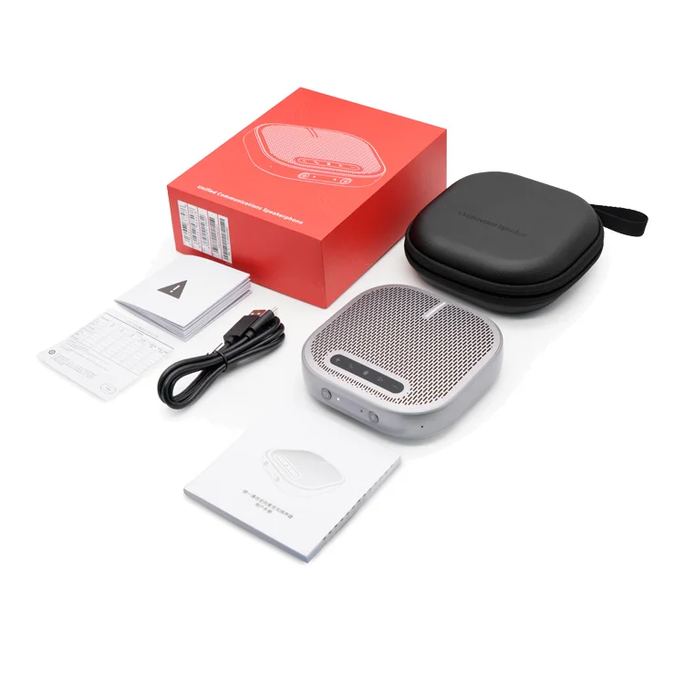 Новое поступление Профессиональный USB 360 всенаправленная 32K частота дискретизации Видео Аудио система Комплект динамик микрофон