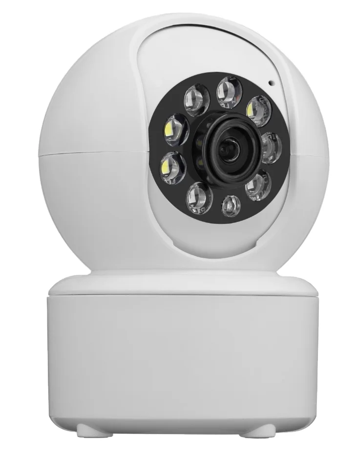 4MP Mini Home Smart HD 360 Degree Indoor Icsee Security Camera Full Color Night Vision Cloud Storage CMOS Sensor Reset Function