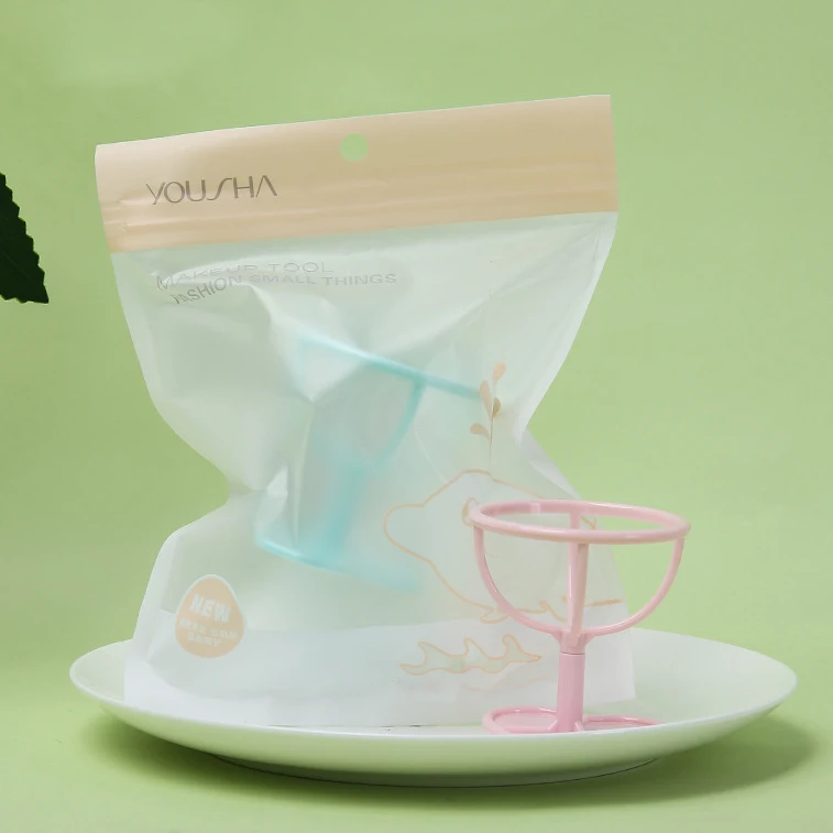 Yousha индивидуальная упаковка косметический пластиковый держатель для косметических губки стойка дисплея сушильный блендер макияжа