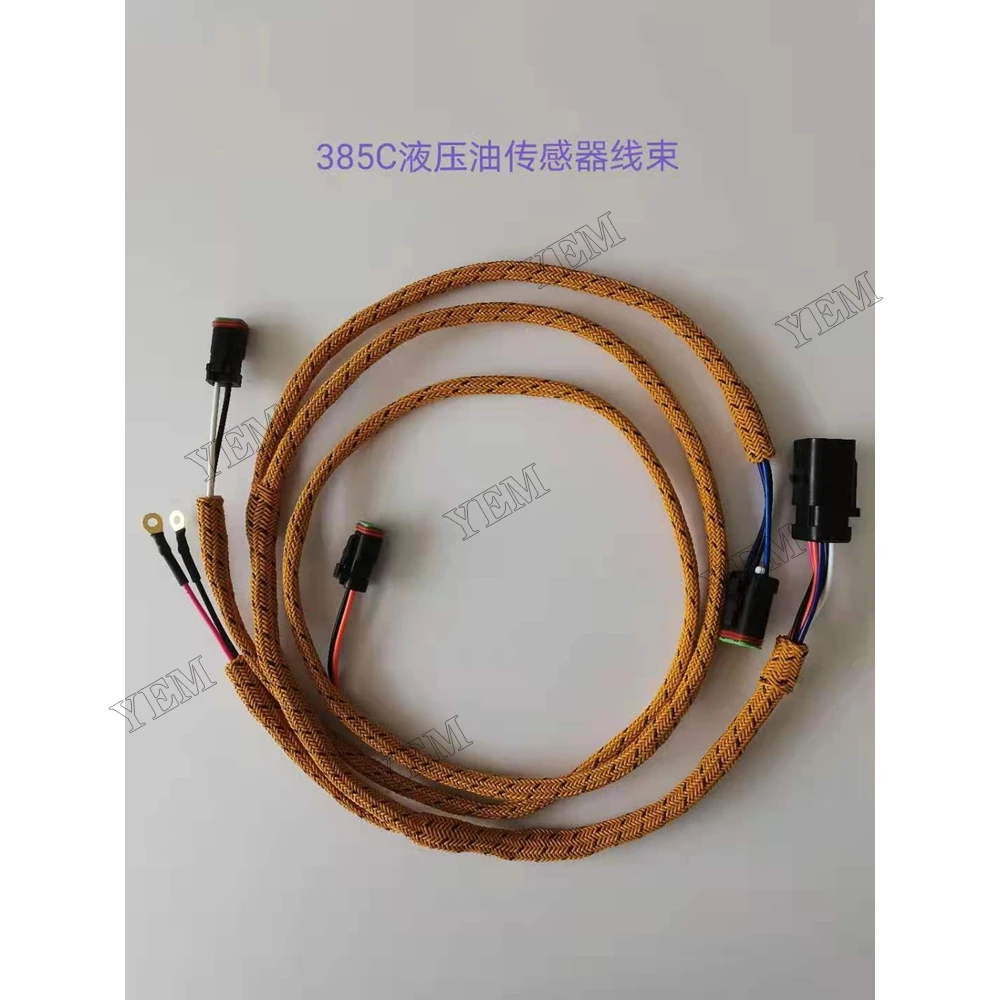 Hydraulic Oil Sensor Wiring Harness for Caterpillar 385C Aftermarket Engine Parts 2