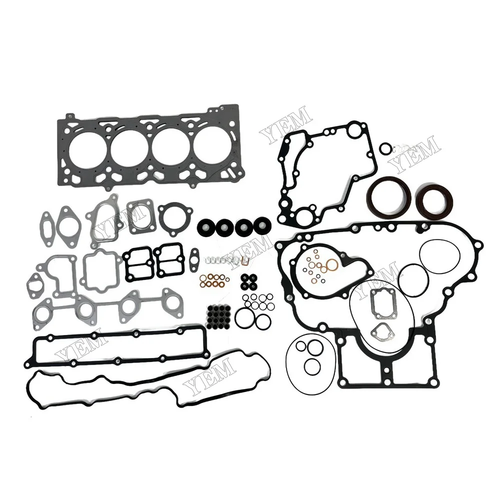 V2607 Full Gasket Kit 1J700-99350+1J700-99362+1J700-03313 Engine Parts Fits for Kubota High Performance