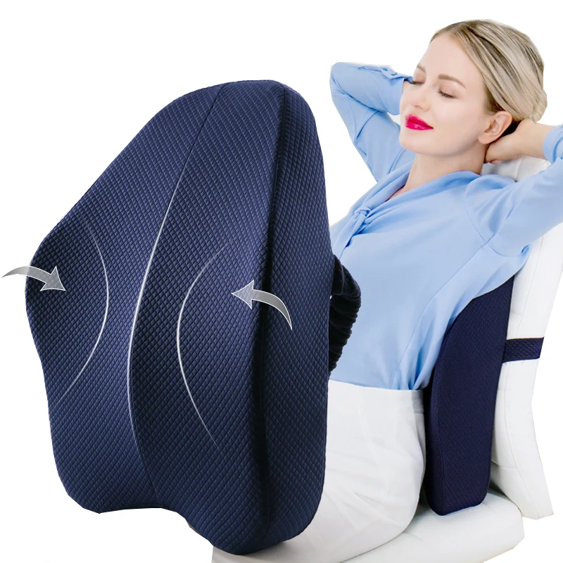 memory foam back pillow car