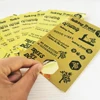 gold foil sticker sheet