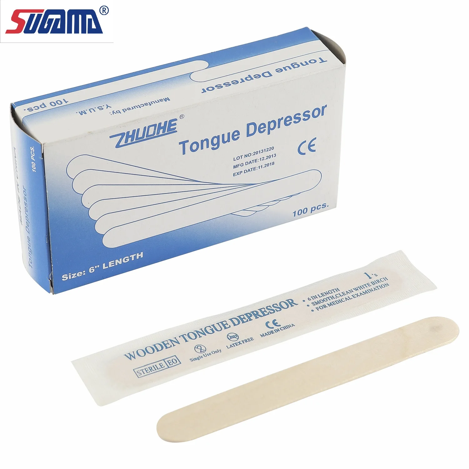 Buy Wholesale China Medical Disposable Wooden Non-sterile Tongue