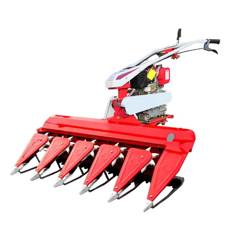 Hot Mini Household harvesters Wheat rice corn stalks peppers barley alfalfa ryegrass Small harvesting machinery For farm 555043