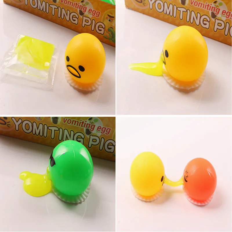 Vomiting Lazy Egg Cute Stress Relief Toy for All Ages