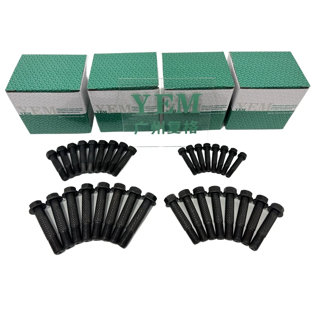 Best Quality 4M42 4M50 4M51 6D14 Con Rod Bolt for Mitsubishi Diesel Engine Machinery Engine