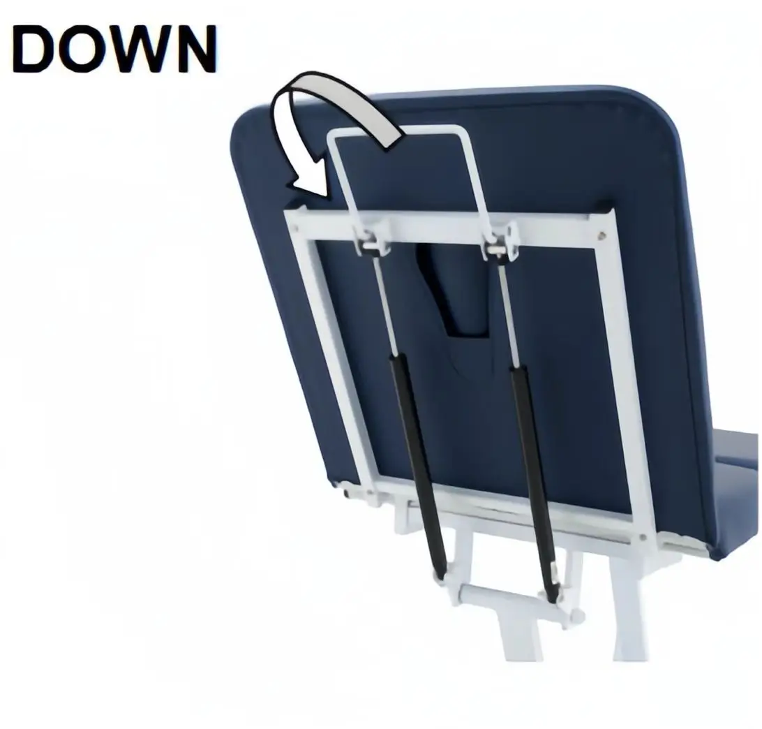 3 Sections Spa Facial Stretching Massage Table - Orthopedics