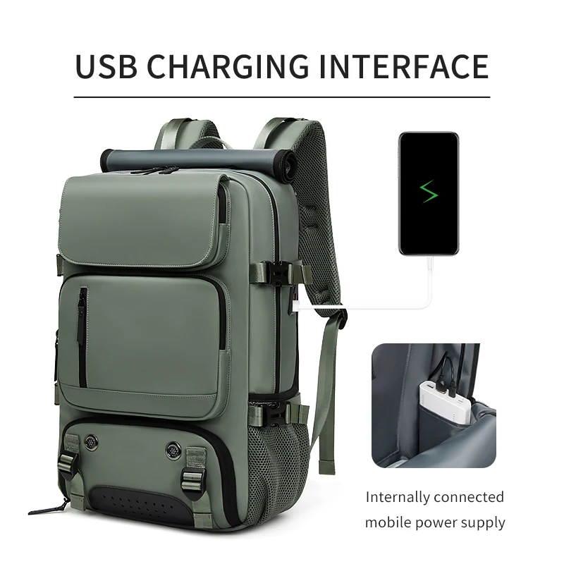 2024 Large Capacity Factory Portable Backpack Travel Laptop Backpack Women Waterproof Outdoor Sports Waterproof Schoolbag