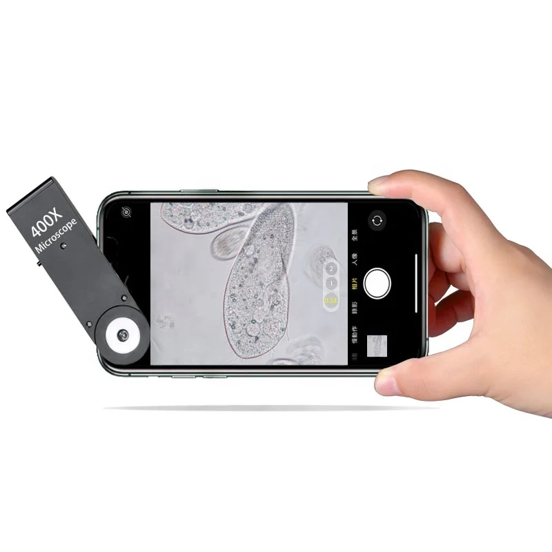 Led Light Mobile Microscope 400x Zoom IBOOLO 400X Microscope