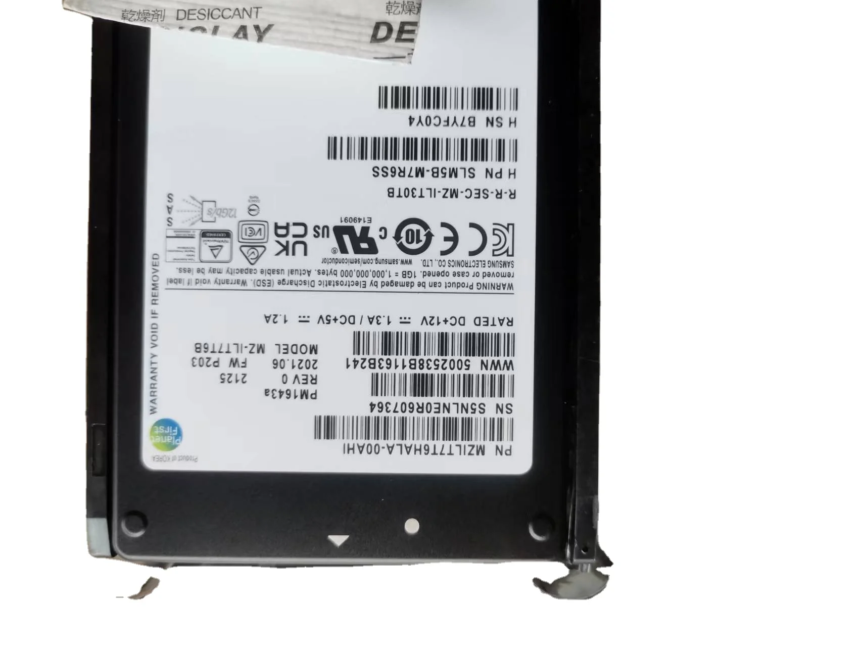 HDS 5563046-A SPS-DRV 7.6TB NVME FLASH DRIVE SSD for Servers