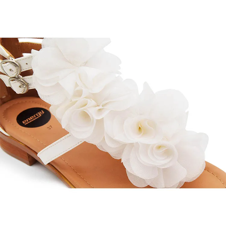 jacks flat floral icon sandal