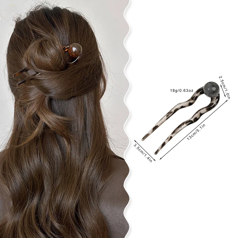 Женская заколка для волос 13 см