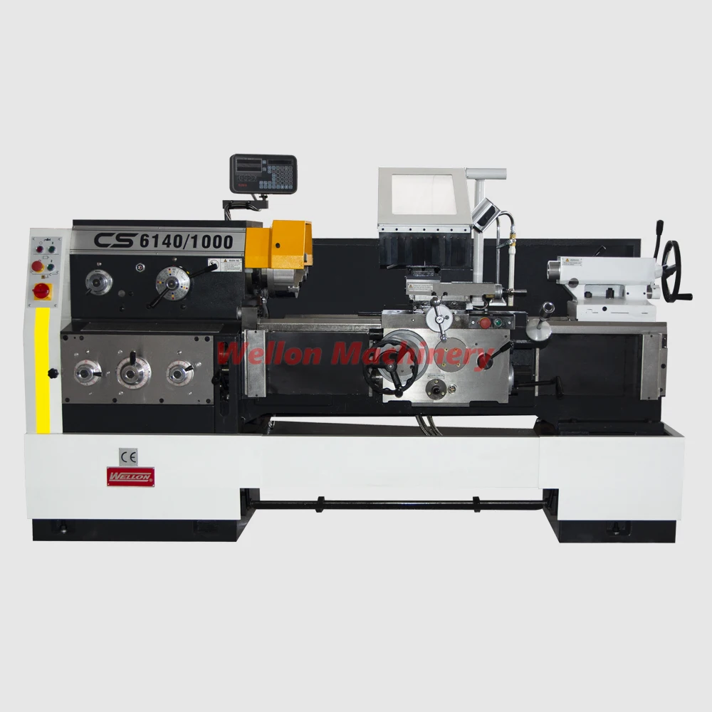 CS6140 Precision Metal Turning Lathe Machine Multifunctional Lathe with Both Inch and Metric System