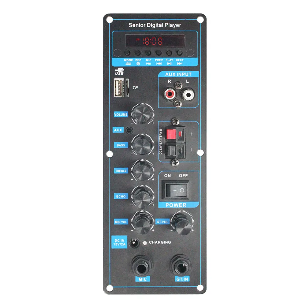 Aluminium Audio Amplifier Enclosure Class d Active Speaker Amplifier Board Module