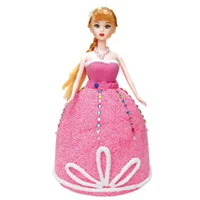 DIY Handmade Princess Purple Science Educational Toys Paper Growing Set Best Christmas Gift for Girls