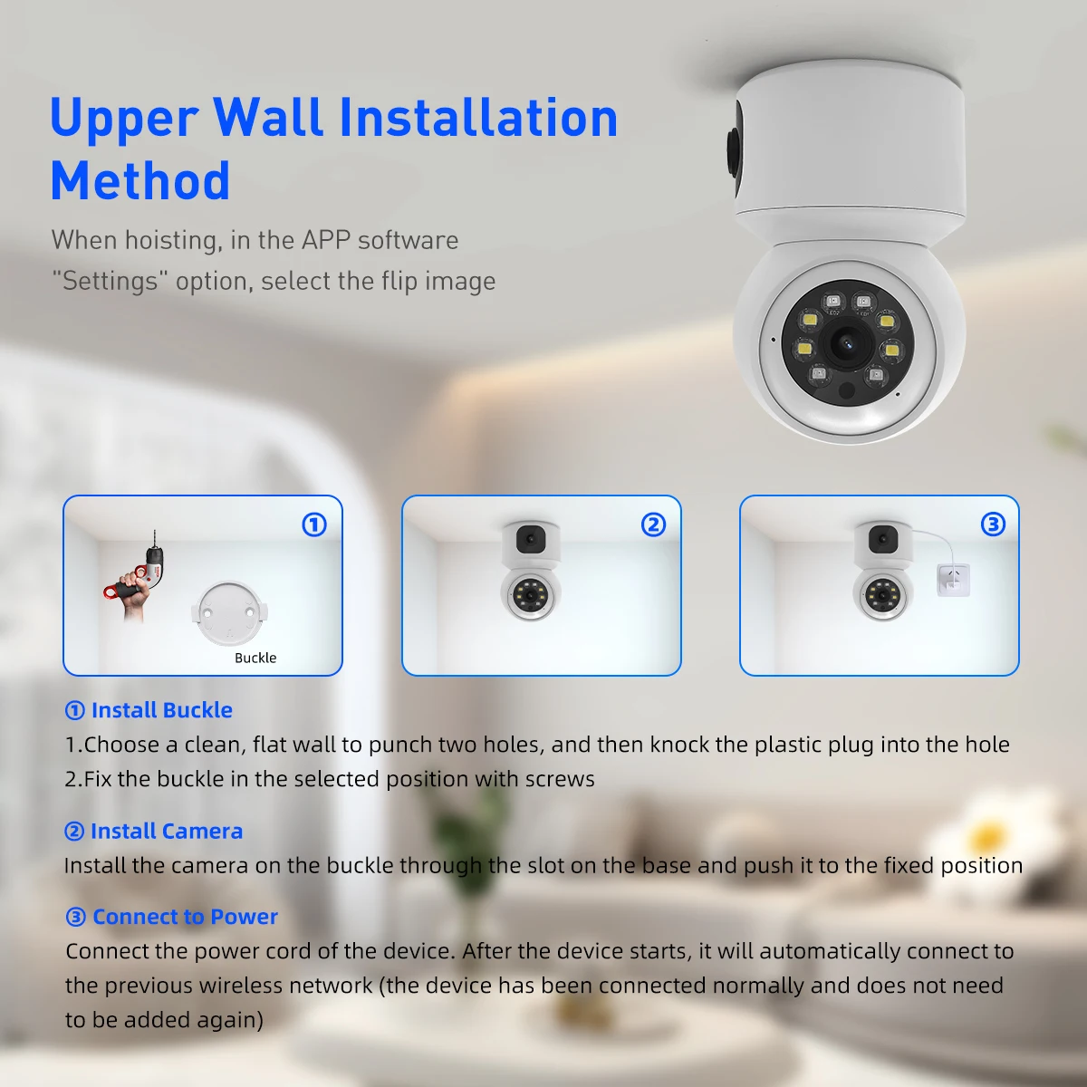 product v380 dual view 2mp indoor wifi security camera hd ptz cctv with night vision alarm storage motion detection tf card  cloud data-65