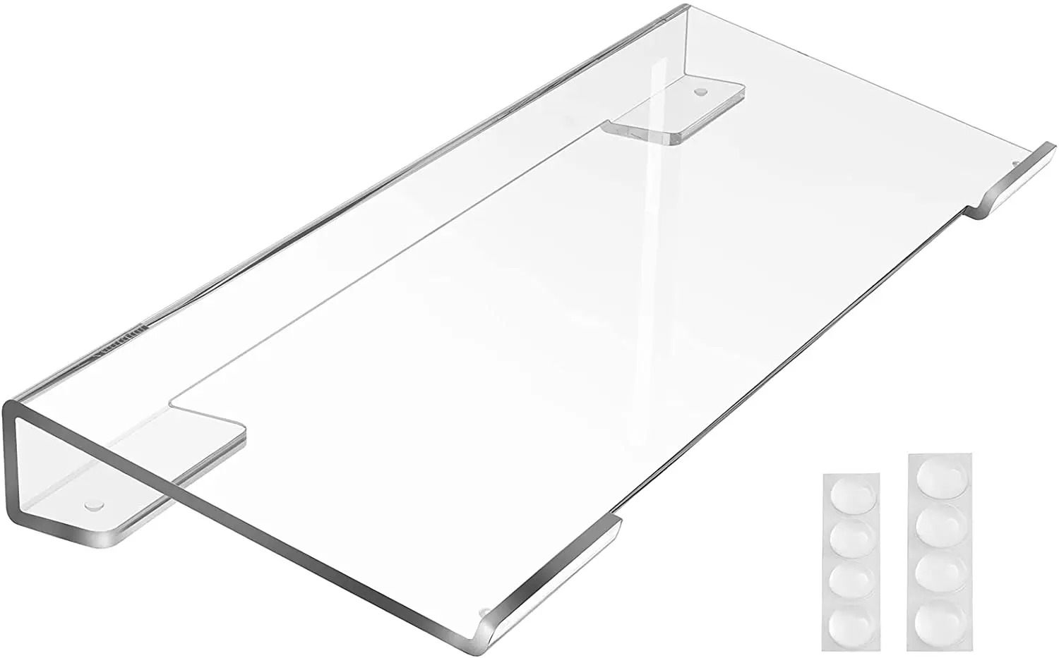 Computer Keyboard Stand  Riser Acrylic Clear Keyboard Stand for Desk Clear Keyboard Holder for Desk with Adjustable Height