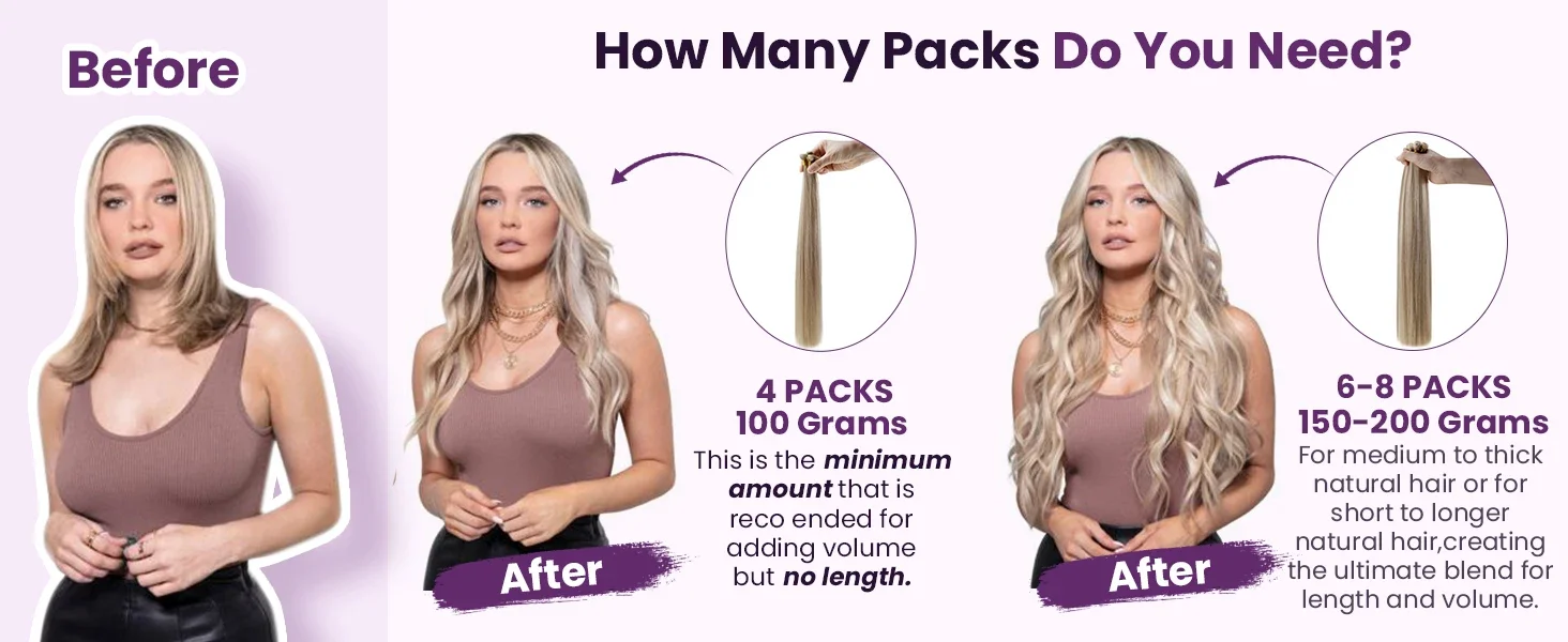 Echthaar Tressen Extensions Virgin Echthaar Tressen Premium_voghion.com