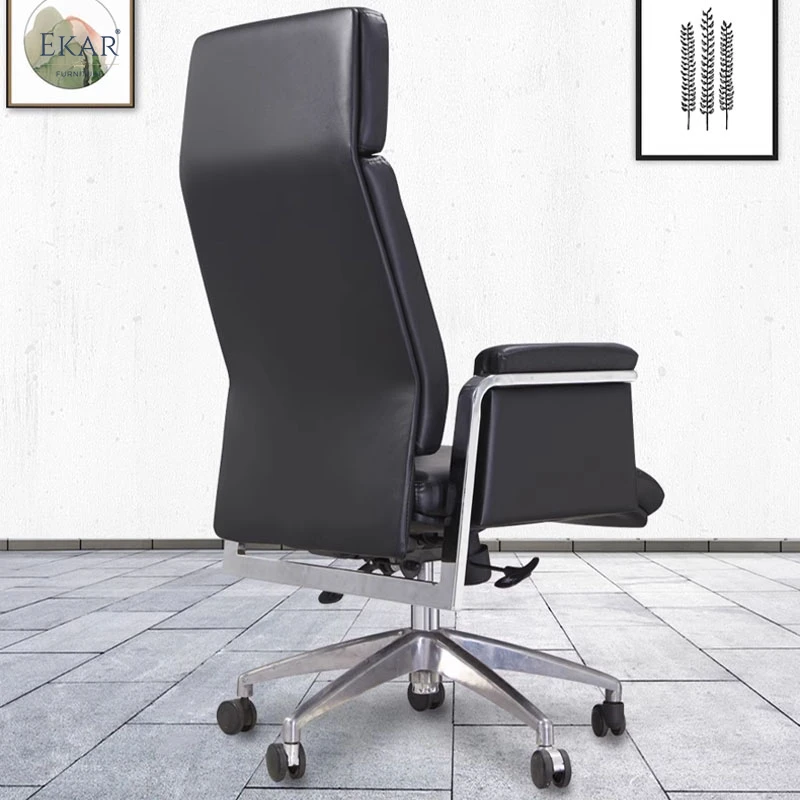 Italian Import Top Layer Leather Office Chair manufacture