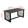Table de bar haut de gamme-table six places-160x70x75