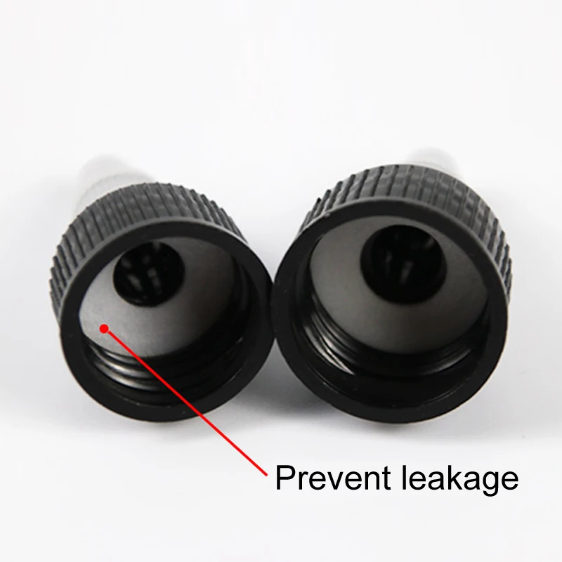 Plastic Bottle with Twist Top Cap for Solvents Oils Paint Ink Squeeze Bottle with Twist Top Cap Tip Applicator