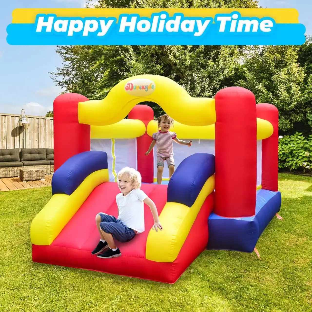 Custom High Quality Inflatable Bounce House Commercial White Wedding ...