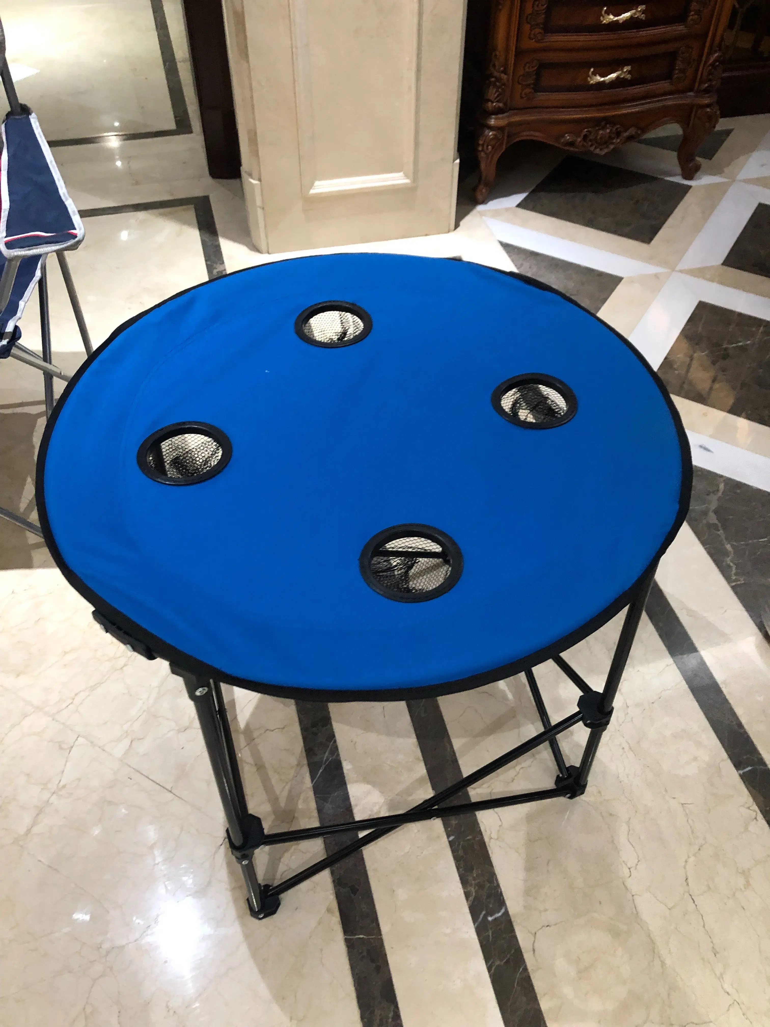 A Large Folding Round Table Is Essential For Outdoor Camping Buy