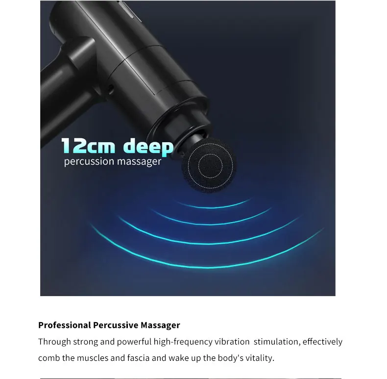 Winning Product 2023 High Quality Body Massager Touch Screen Deep ...