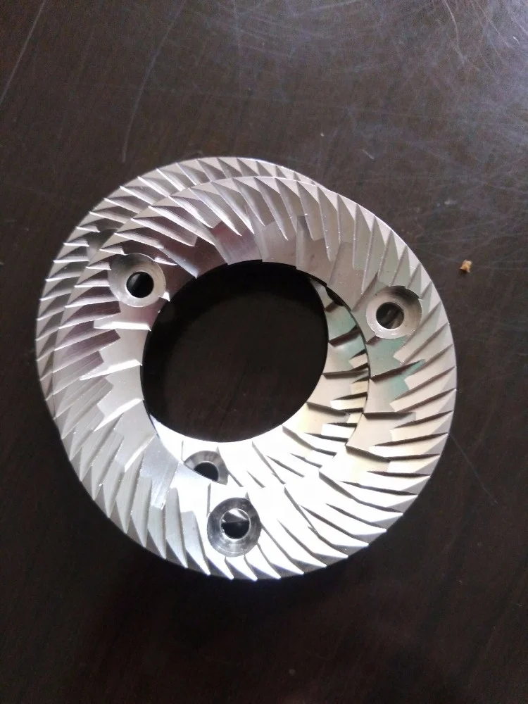 64 мм 75 80 Коммерческая Бытовая маркерная кофемолка машина из нержавеющей стали плоская колесная шлифовальная лезвие