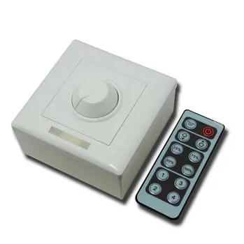 High Quality Dc12-24V 16A  Delay Off  Spotlight Brightness Ir 11Key Led Dimmers Controller For Single Color Strip