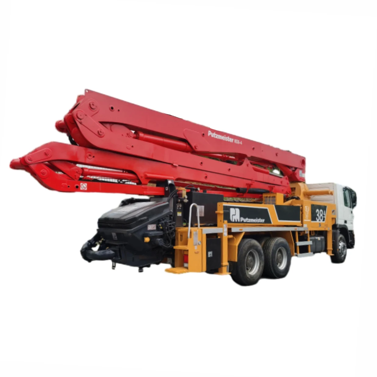 プッツマイスターM38-5Zディーゼル式コンクリートポンプ車 新車 38.5M