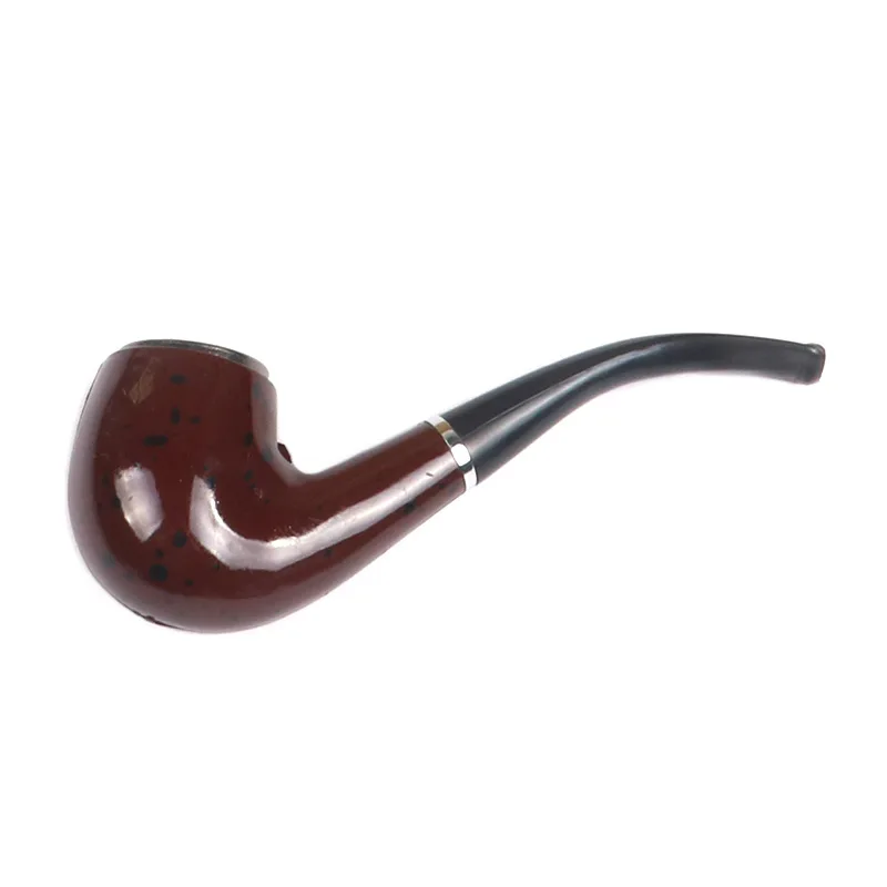 tobacco pipe price Red Wooden Smoking Pipe Tobacco Pipe Resin Wood Tobacco Pipe