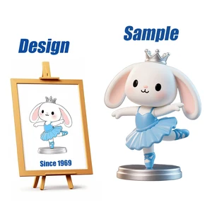 Shengye Custom Cartoon Anime 1 Piece Cartoon Animal Rabbit Girl Character Model Resin Vinyl Dancing Action Figure Car Ornament