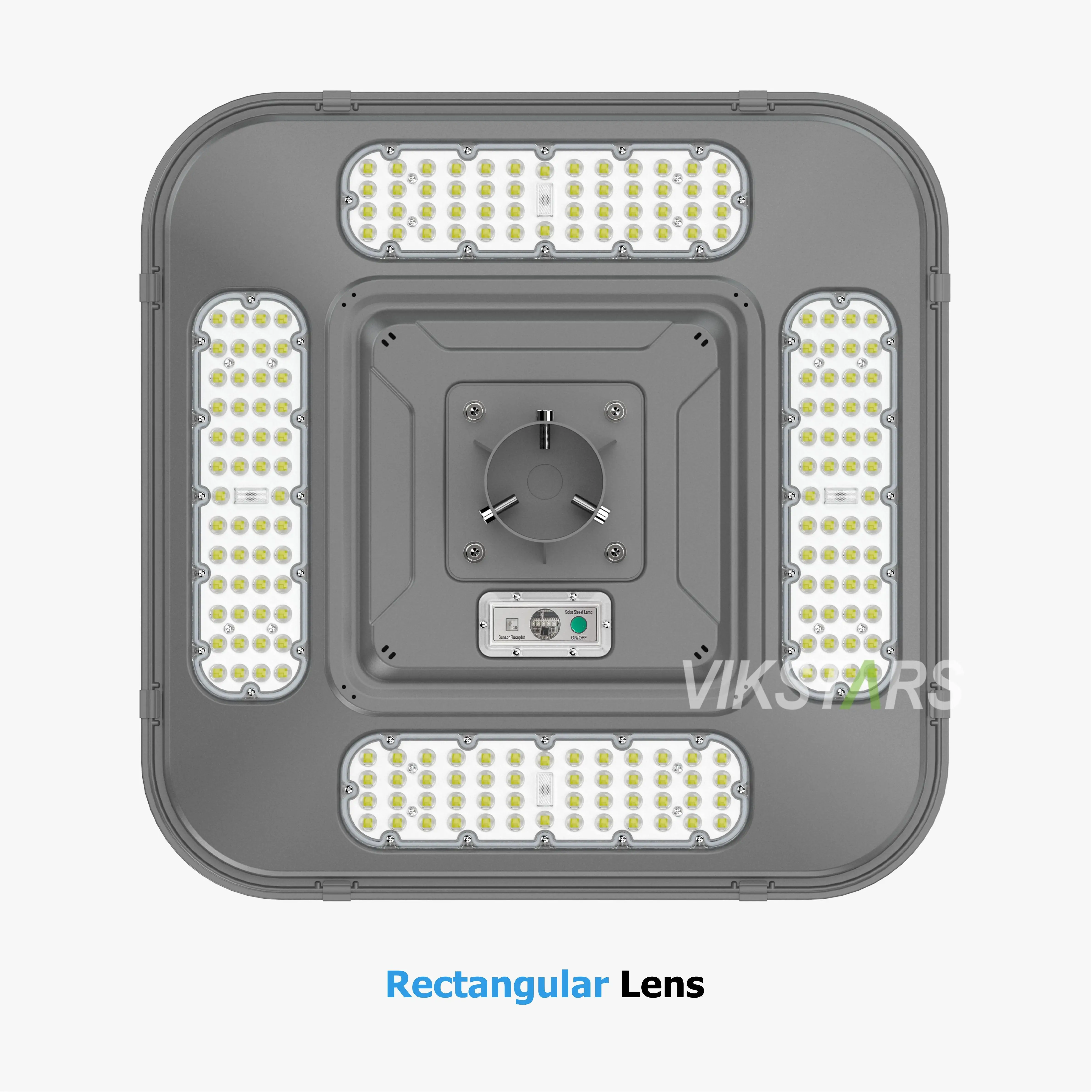 Outdoor IP66 Street Lamp Lawn Patio Yard Walkway Landscape Waterproof With Remote Control 10