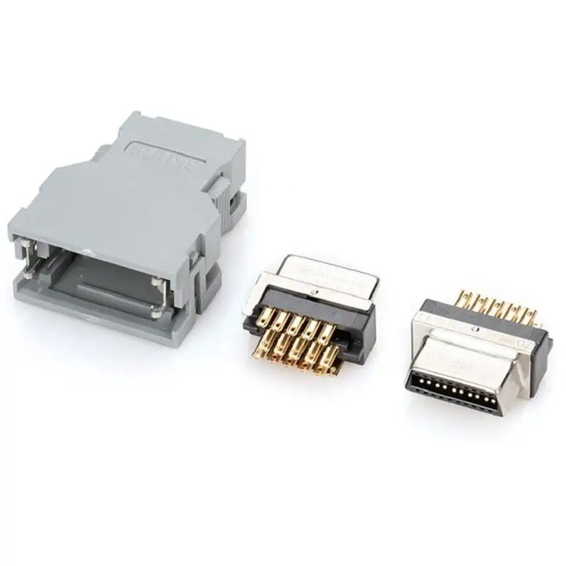 PCR-20F 20Pin Connector for Fanuc Servo Motor - Durable ABS, IP20