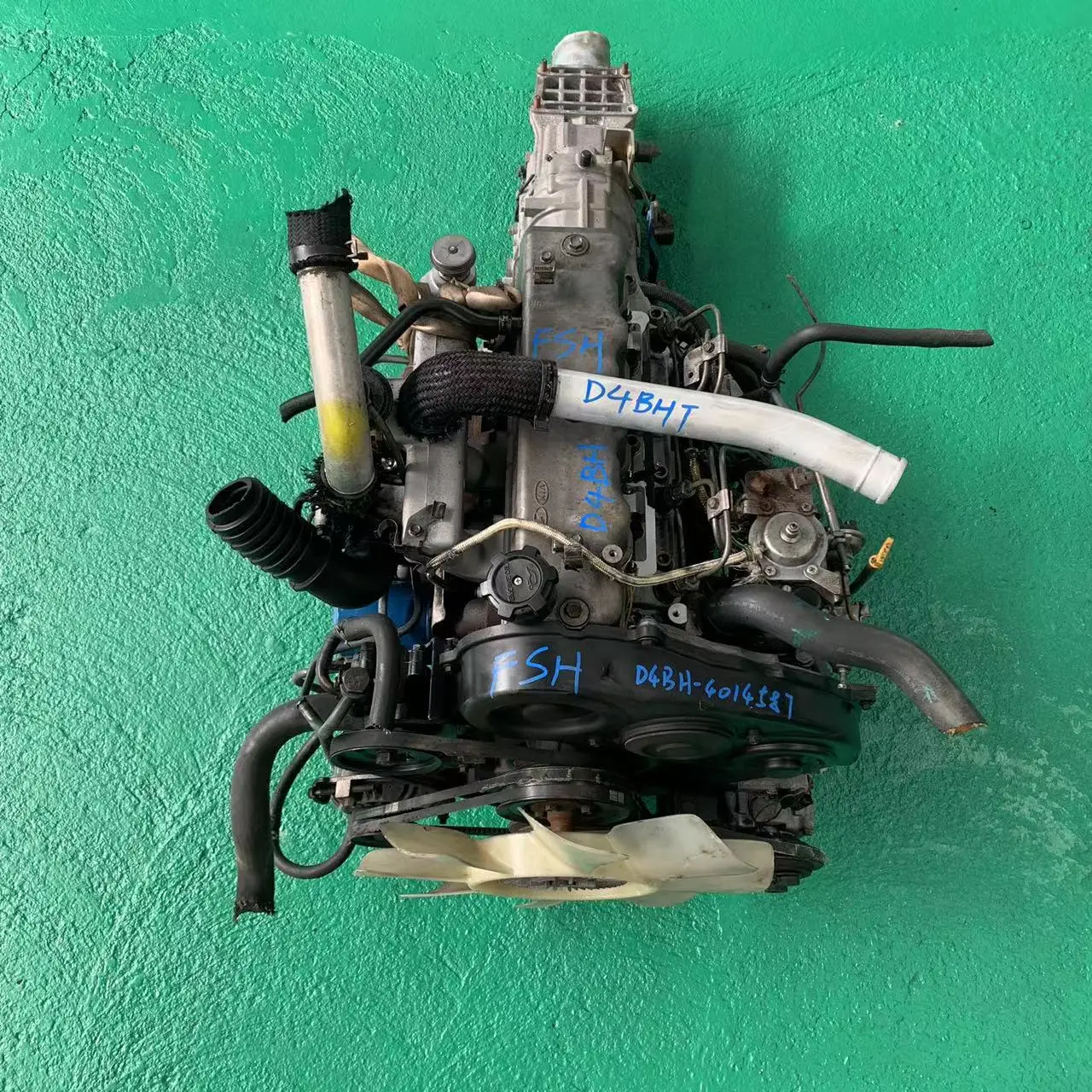 Korean Original Boutique D4BH Diesel Engine Assembly pro Vendo Usus Engine