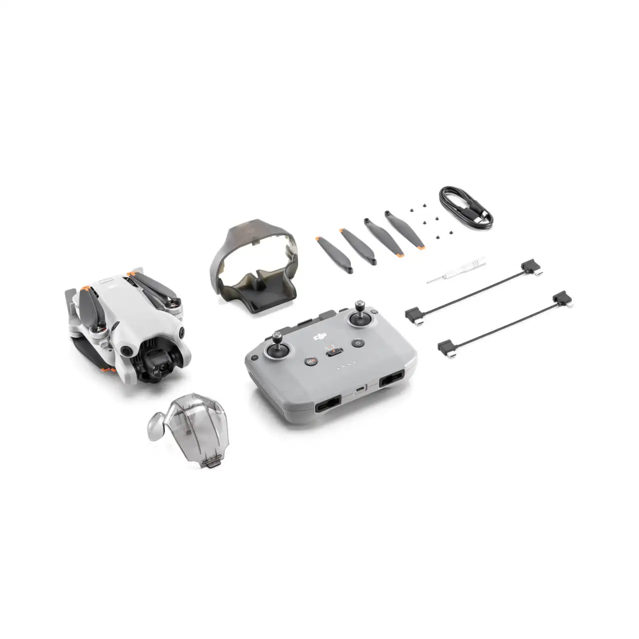 Mini 4 Pro Folding Drone with RC 2 Remote (With Screen) Fly More Combo Plus 4K HDR