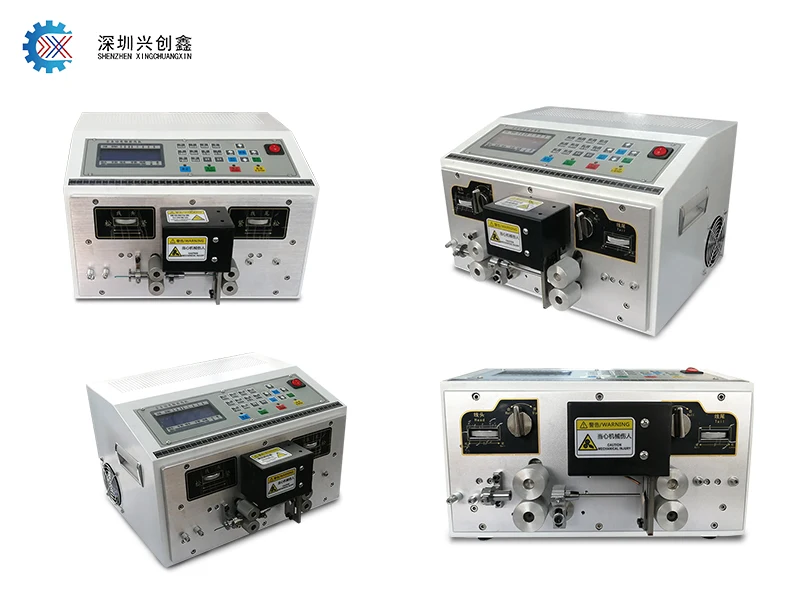 Automatic Wire Cutting and Peeling Machine 6 square Computer Cable Stripping Cutting Machine High Efficiency Processing Peeling