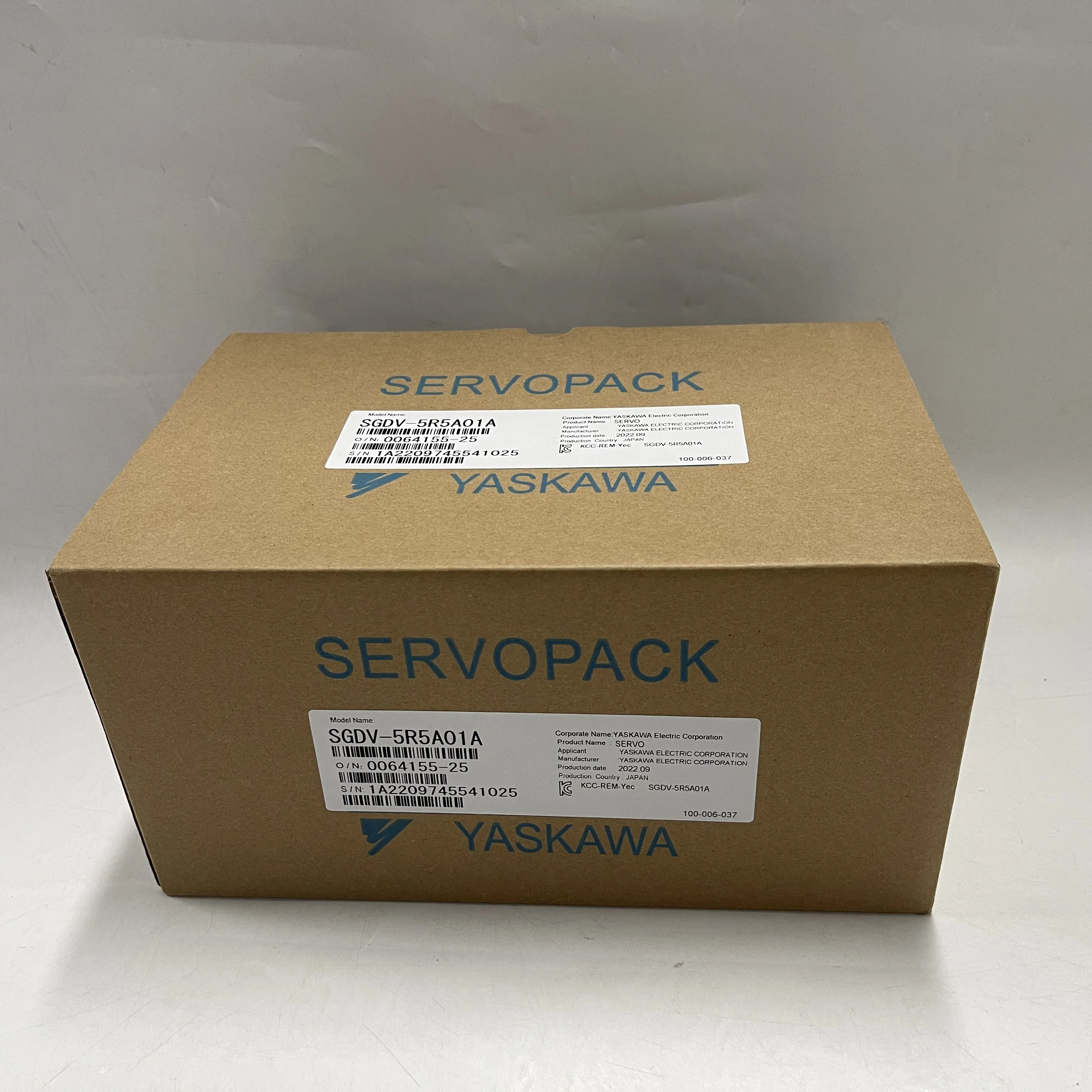 Yaskawa Servopack SGDV-5R5A01A Yaskawa Servopack SGDV-5R5A01A