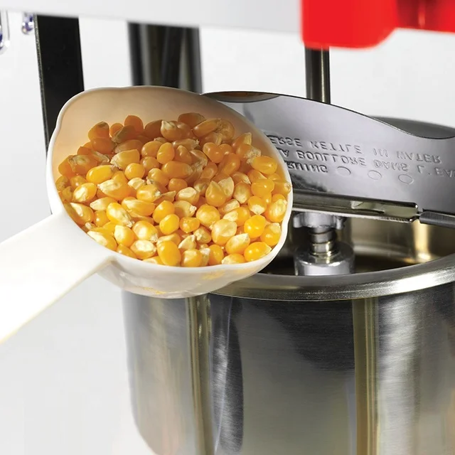 Electric Automatic Flavored Popcorn Maker Plastic Hot Air Popper for Household Use