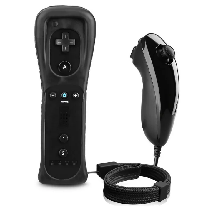 Situatie dorp Alvast Remote Controller For Wii Nintendo/wii Controller With Silicon Case Left  And Right - Buy Wii Controller Left And Right With Straight Controller And  Curved Controller,Will Controller With Silicone Cover And Left&right,Remote  Controller