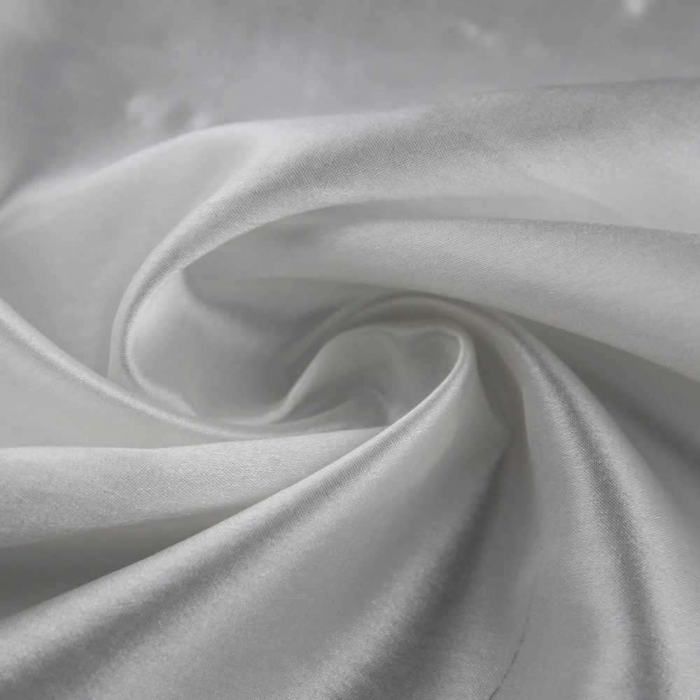 Пользовательский цвет, блестящая ткань, полиэстер, шелк, атлас, шифоновая ткань, свадебная драпировка, ткань и вечернее платье, однотонное платье