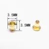 Round-edged eyelet gold 1.5mm