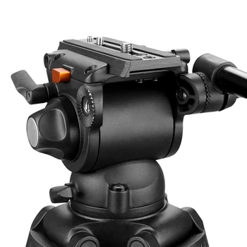 EIMAGE EG03AA 75mm Bowl Aluminum Tripod Professional Fluid Head for the Video Camera detail image